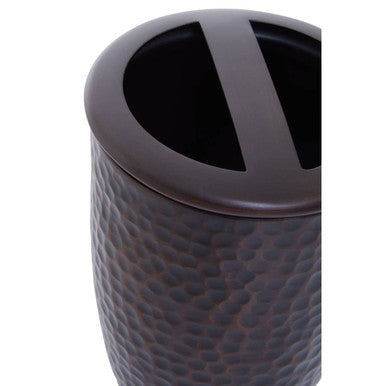 Allegra Bronze Finish Toothbrush Holder