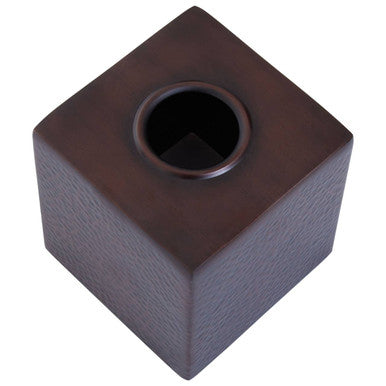 Allegra Bronze Aluminium Tissue Box with Hammered Effect