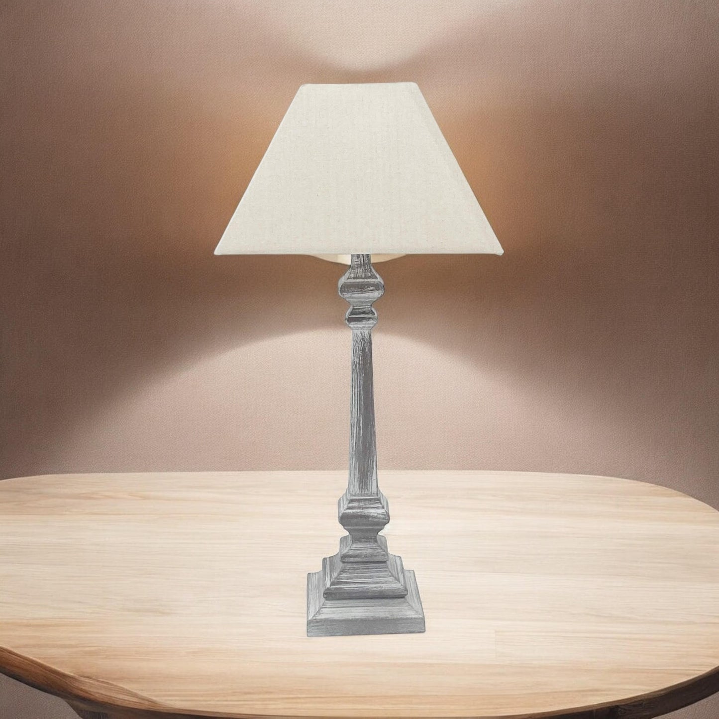 45CM TRADITIONAL LAMP AND SHADE