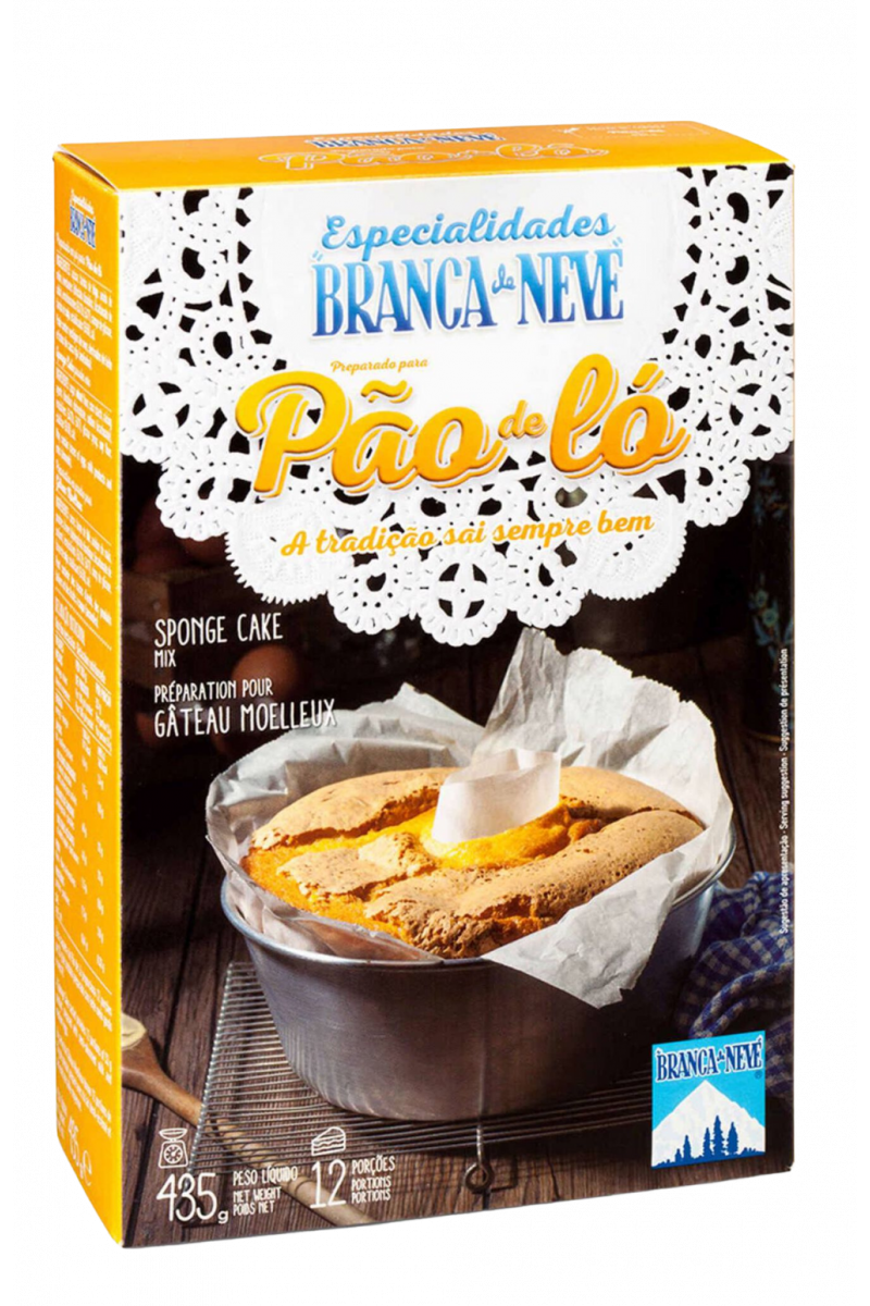 Branca de Neve Portuguese Sponge Cake Mix - Preparado Pao de Lo -  435g