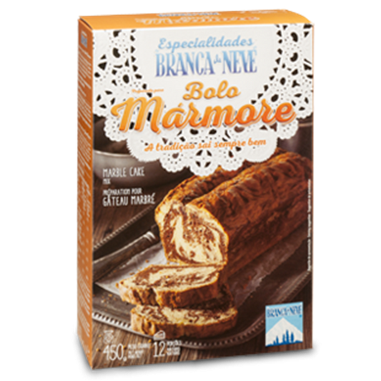 Branca de Neve Marble Cake Mix - Preparado para Bolo Marmore 450g