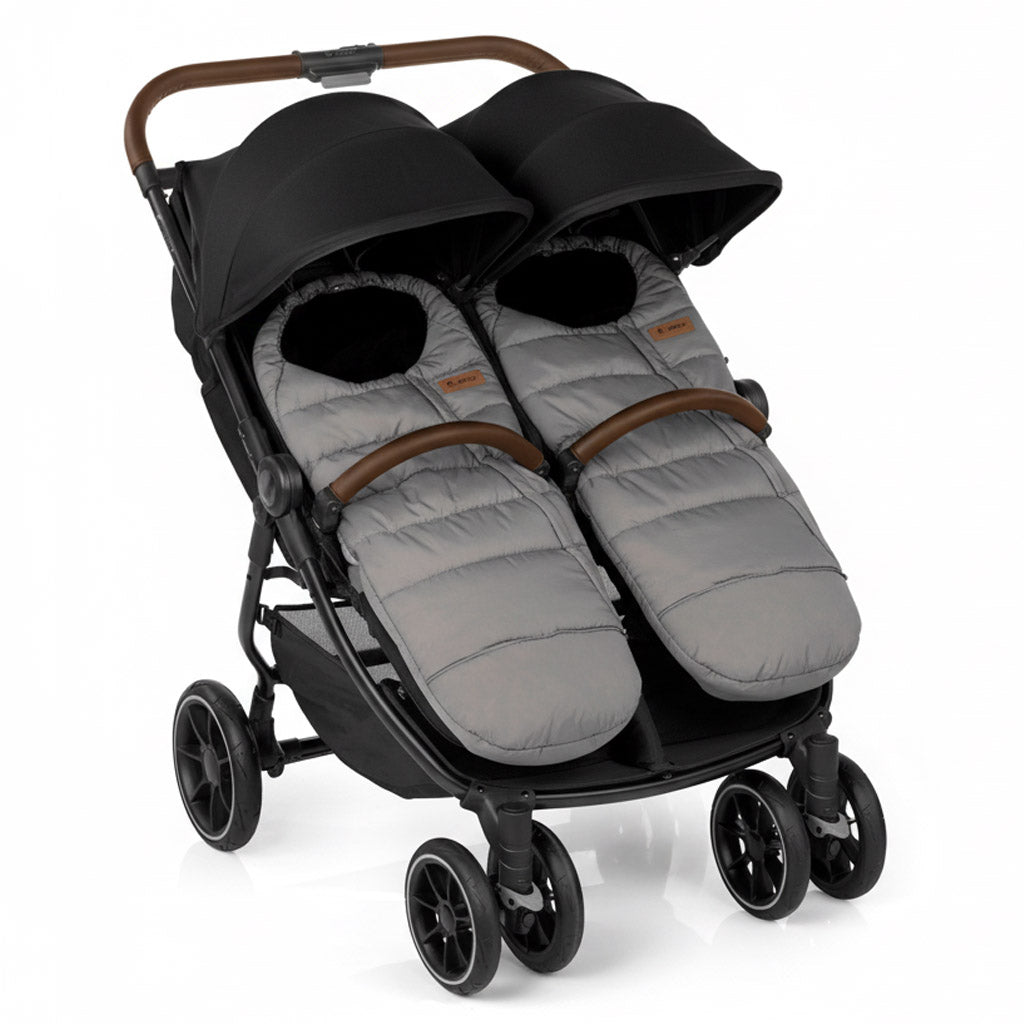 Jane Twinlink Luxe Pushchair & Pram with Footmuffs