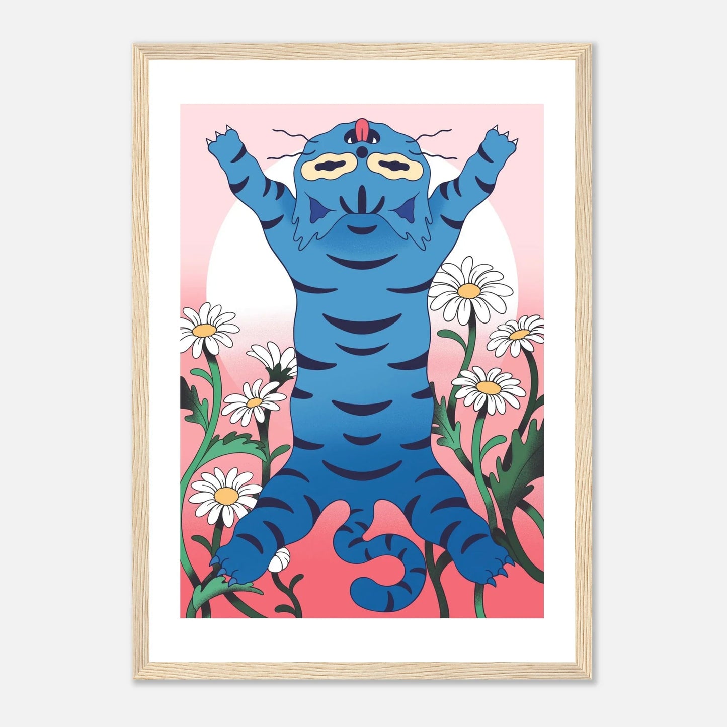 BOAT - 'Cat's Whole Life' Framed Print