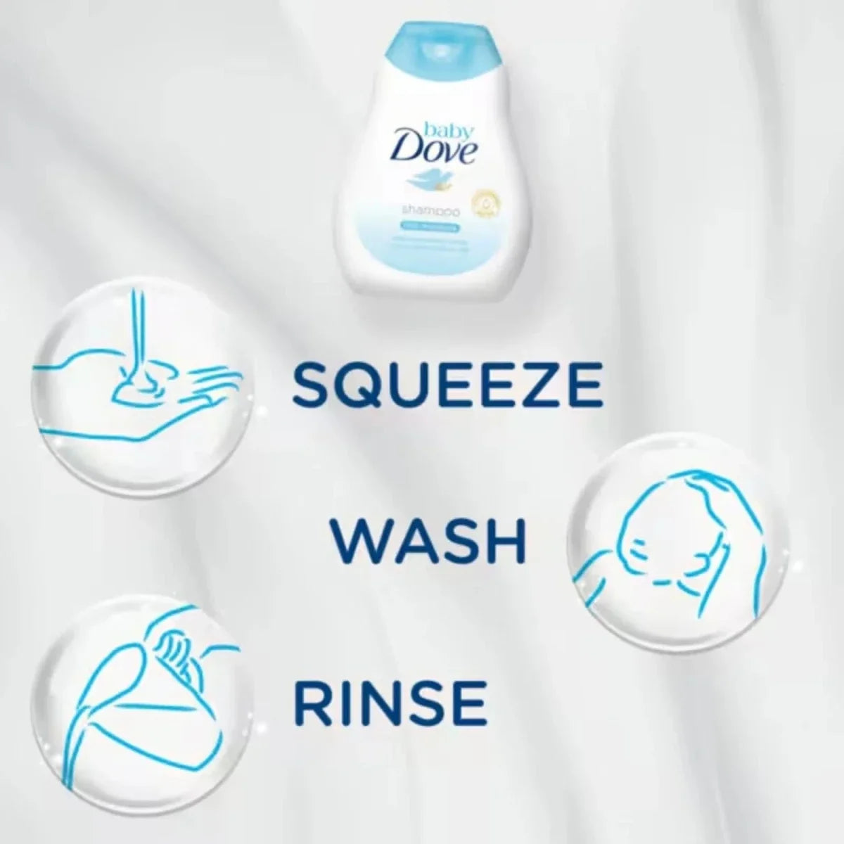 Dove Baby Rich Moisture Shampoo 200ml
