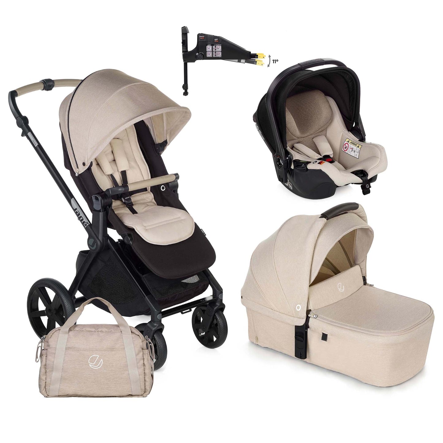 Jane Muum-4 Trio Koos Travel System