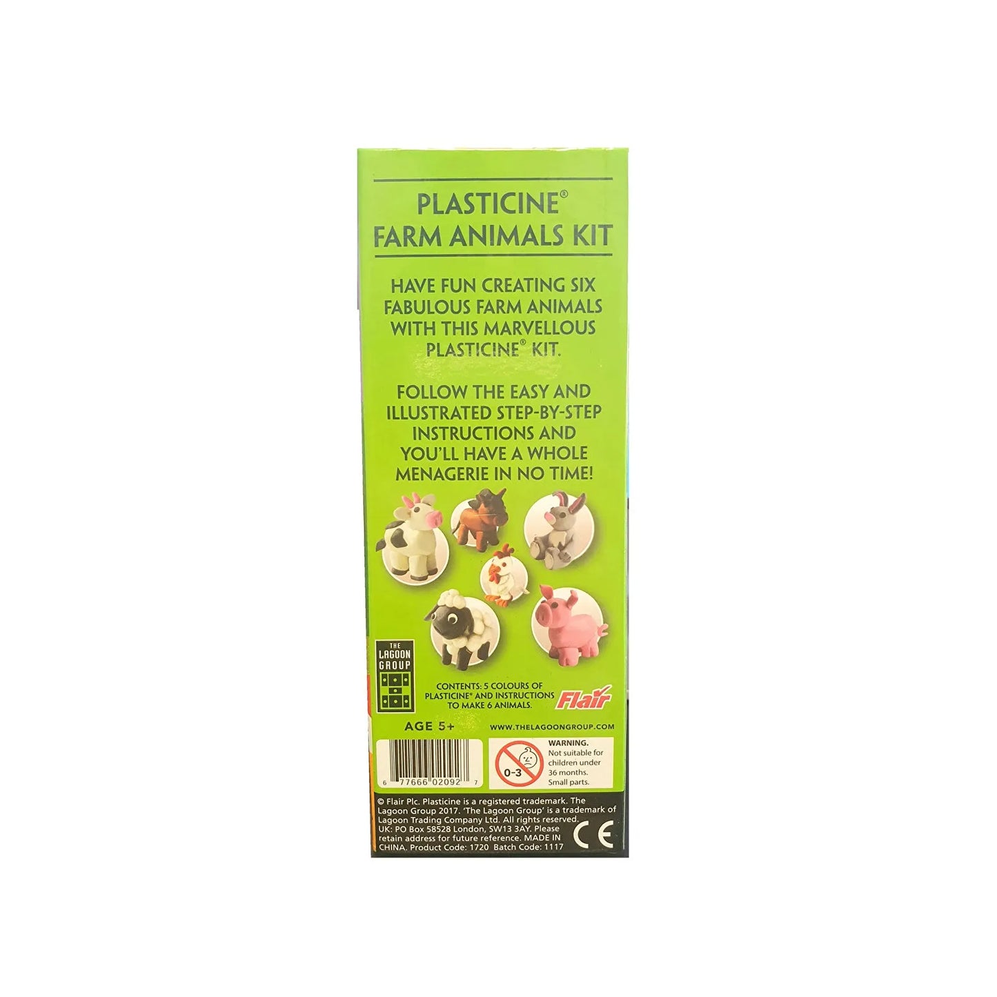 Plasticine Farm Animal Modelling Kit