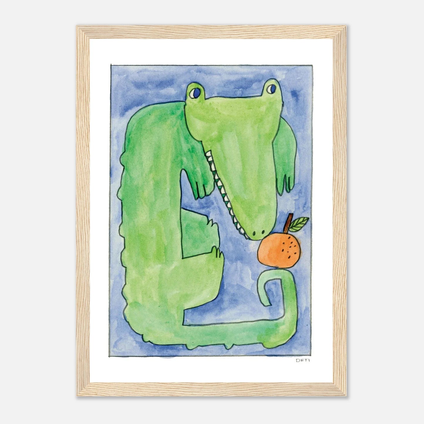 Hayley Deti - 'Florida Gator' Framed Print
