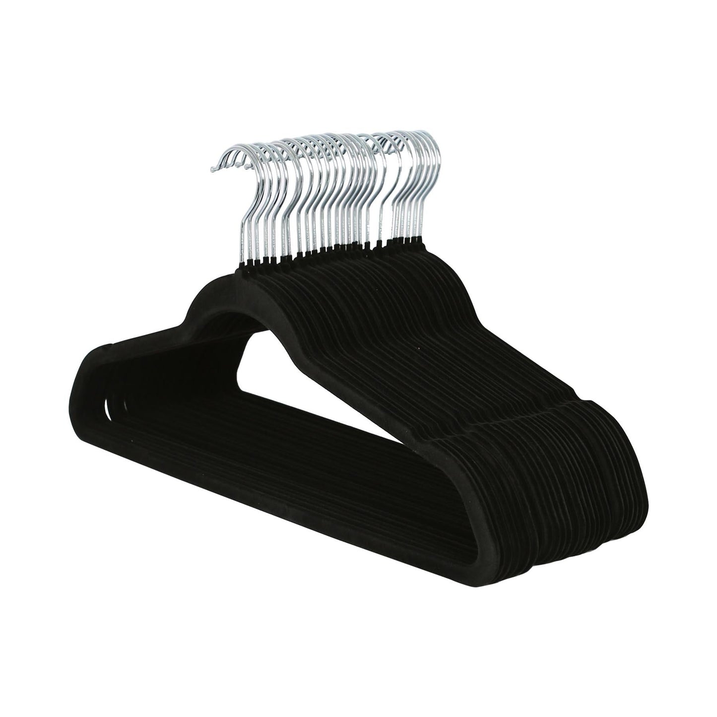Non-Slip Velvet Hangers - 45cm - Pack of 25