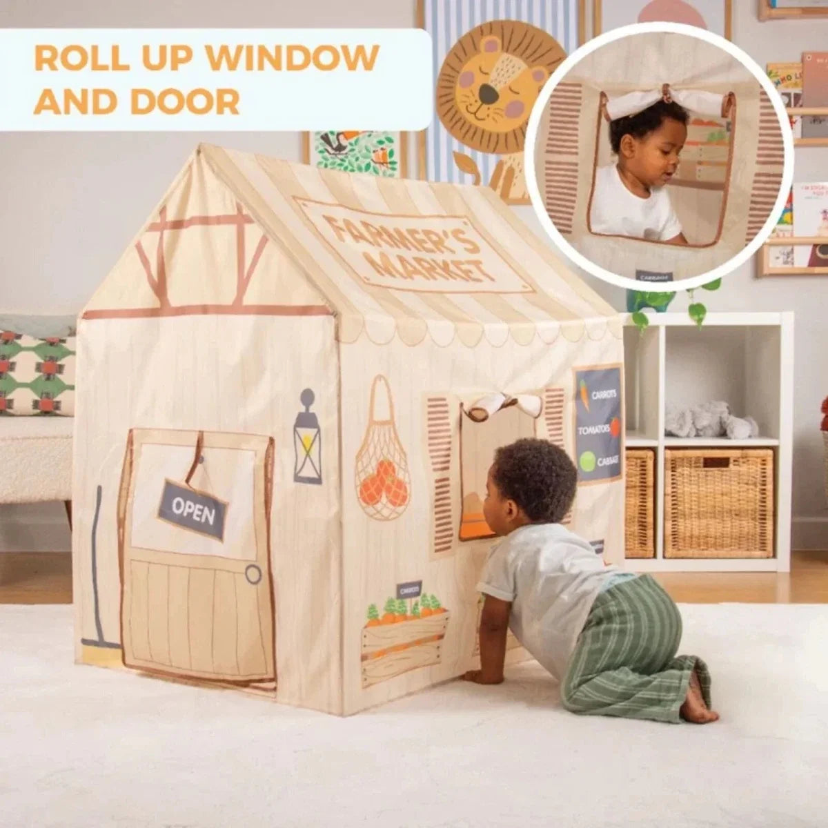 Mookie Activo Pop-Up Tent - Fruits & Vegetables