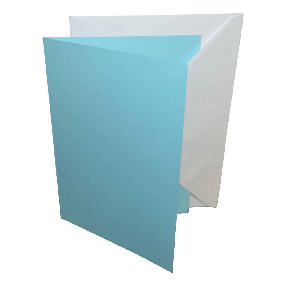 5x7 Coloured Greeting Card Blanks & Envelopes – Choose Colour & Quantity