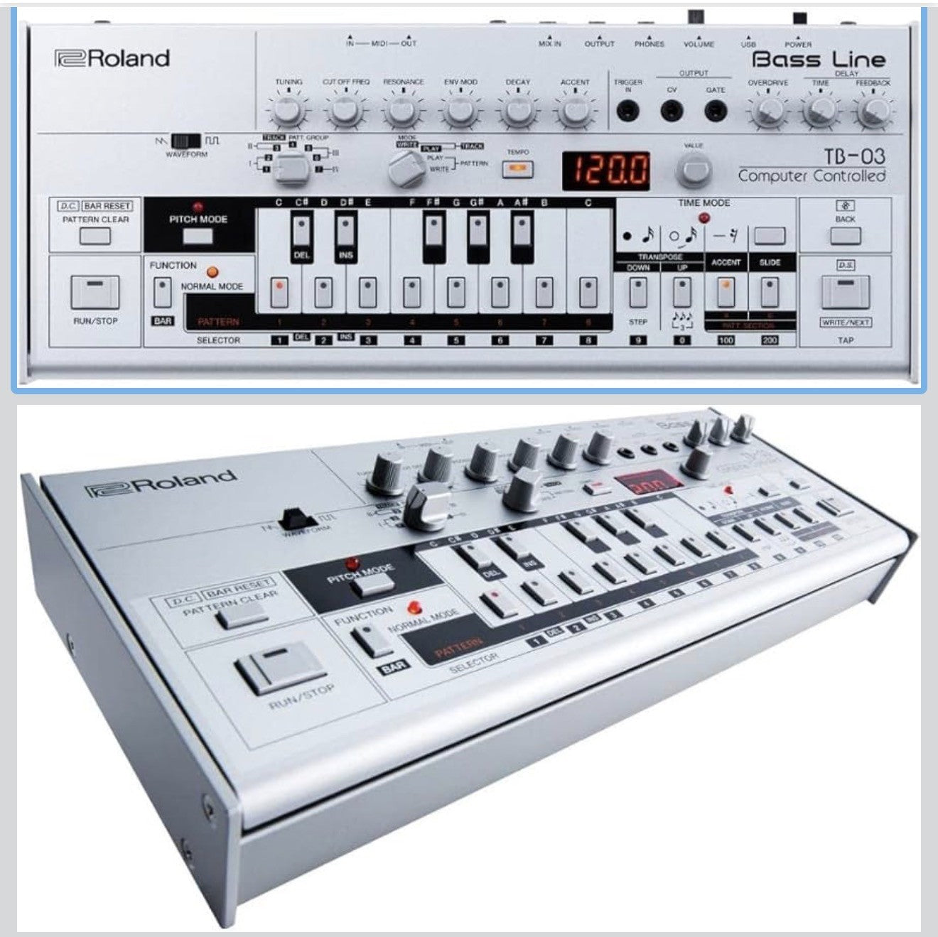 🎛️ Roland TB-03 Bass Line Synthesizer ✅ Boxed | Mint Condition