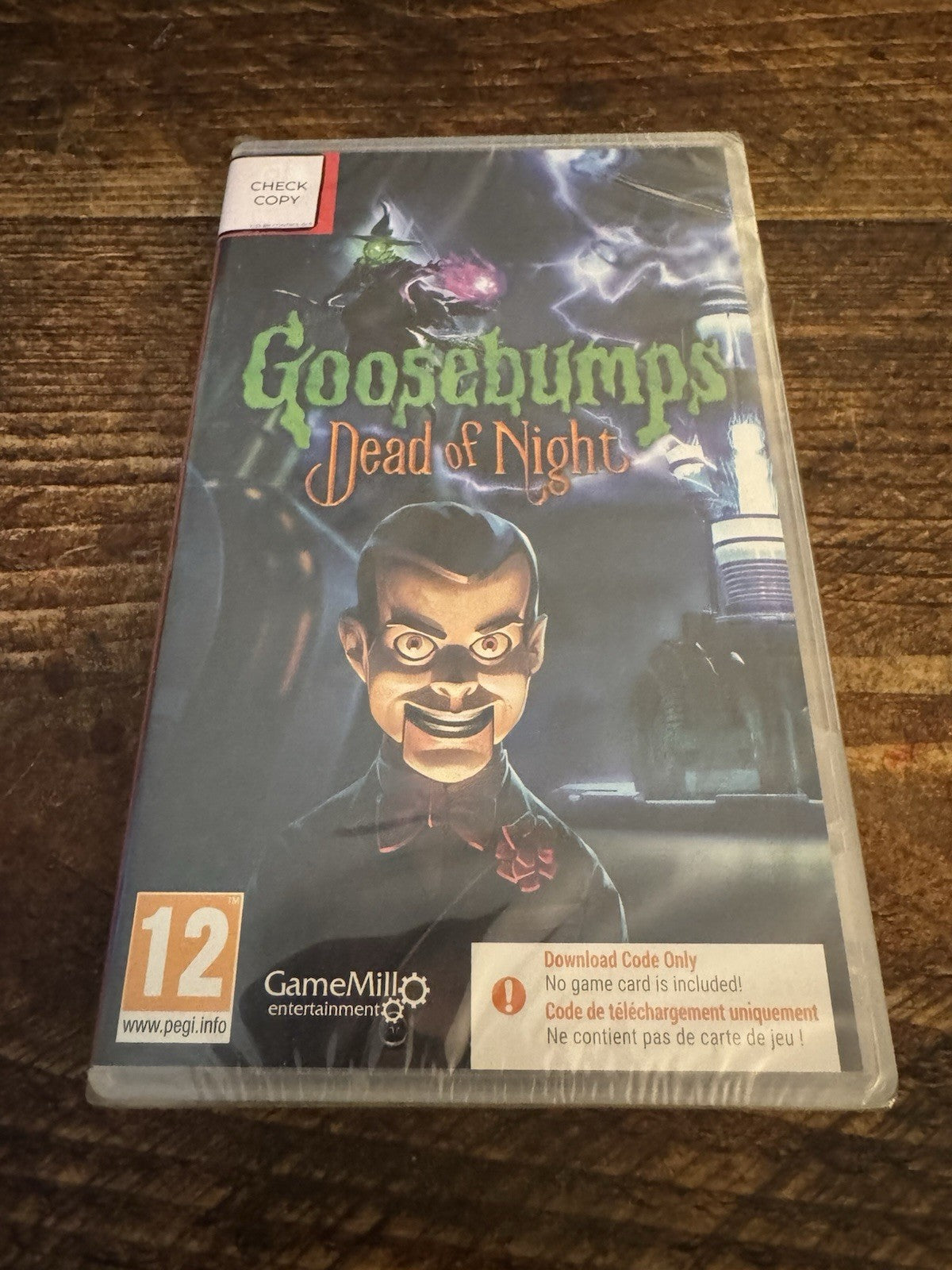 Nintendo Switch Goosebumps Dead Of Night Game Sealed Spooky Adventure