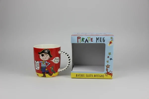 pirate mug   by    rachel ellen designs