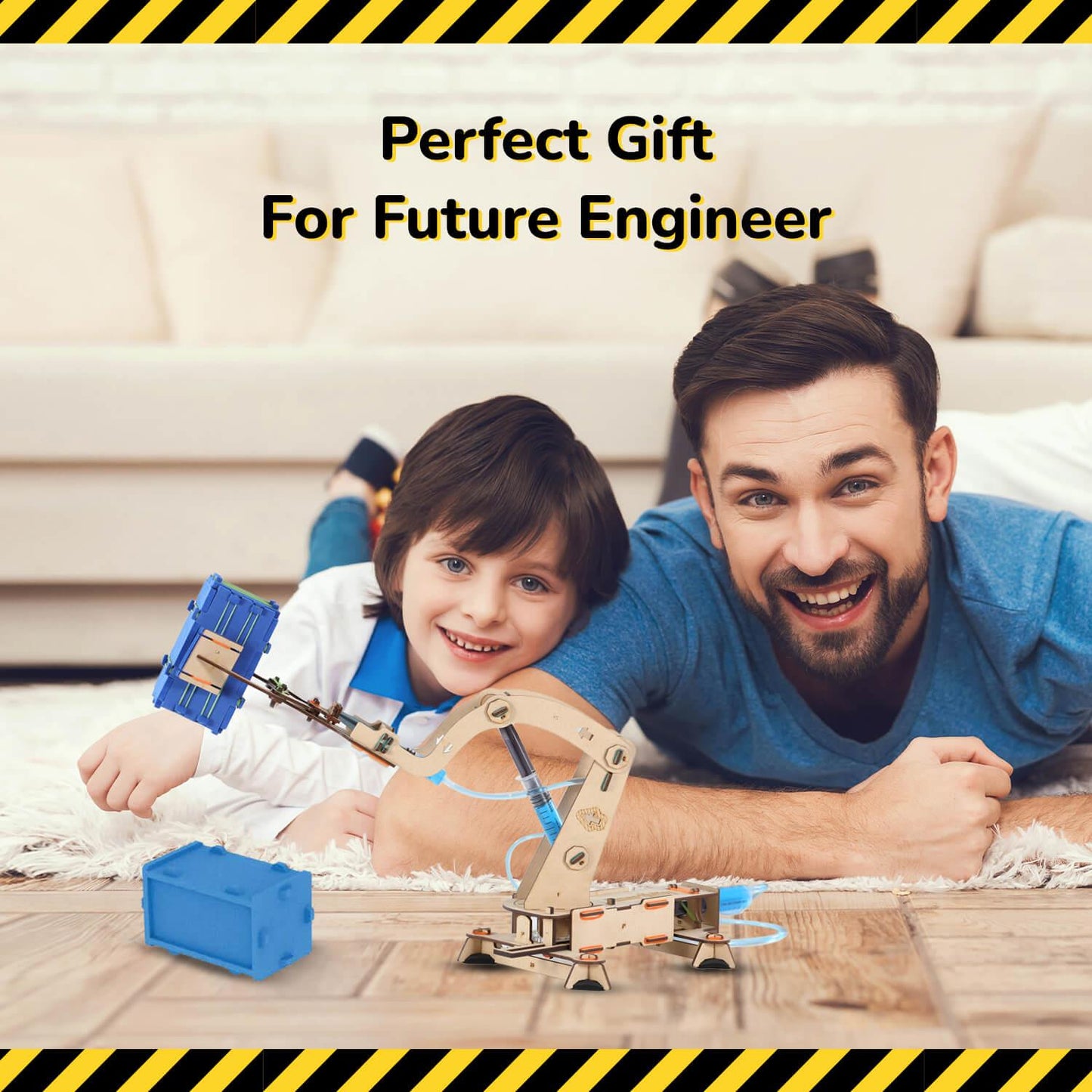 Smartivity Hydraulic Crane Build-It-Yourself DIY STEAM Toy