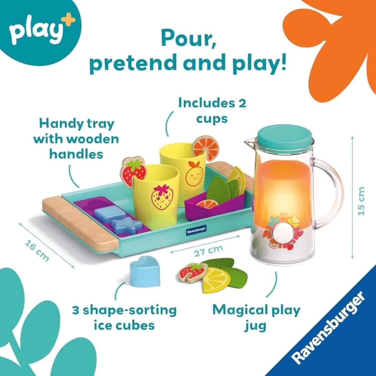Play+ Pretend Play Set - Fresh Drinks