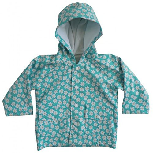 Powell Craft Big Girls Daisy Raincoat.blue (4-5 years)