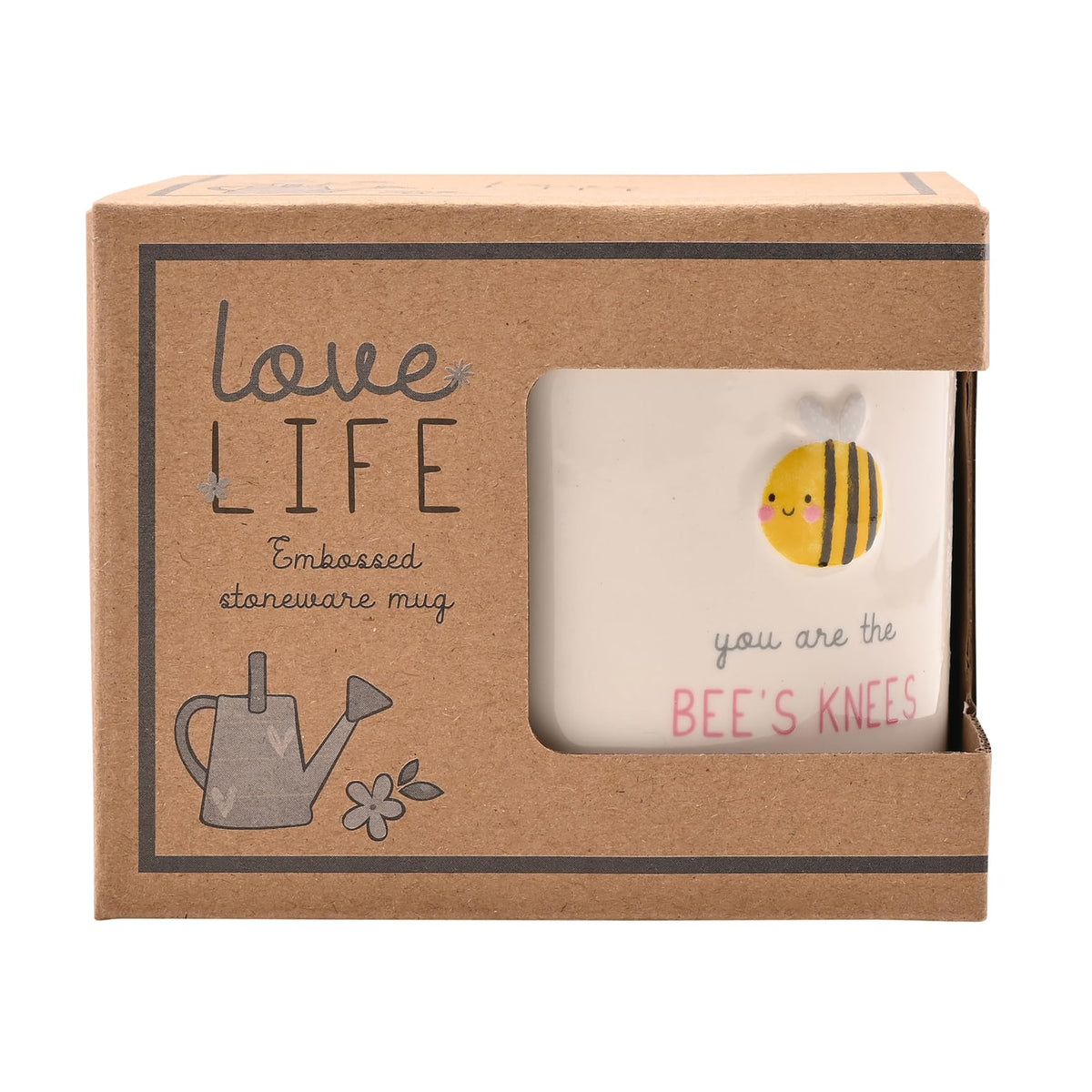 Celebrations - Love Life - 'You are The Bee's Knees' Mother's Day Ceramic Mug - Kitchen Gifting and Homeware for Tea, Coffee & Hot Drinks - 330ml / 11.15oz.