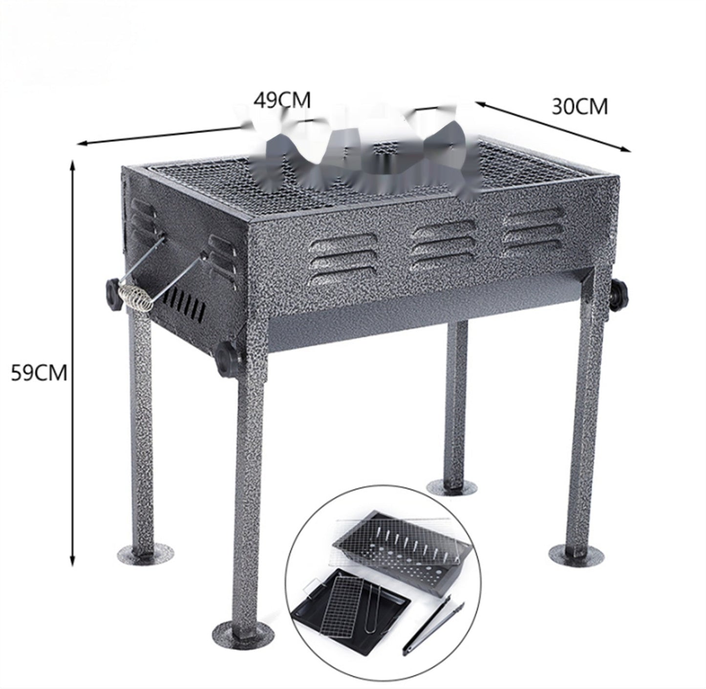 Outdoor Portable Household Charcoal Grill