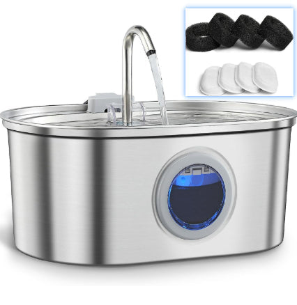 Water Feeder Stainless Steel Pet Water Dispenser