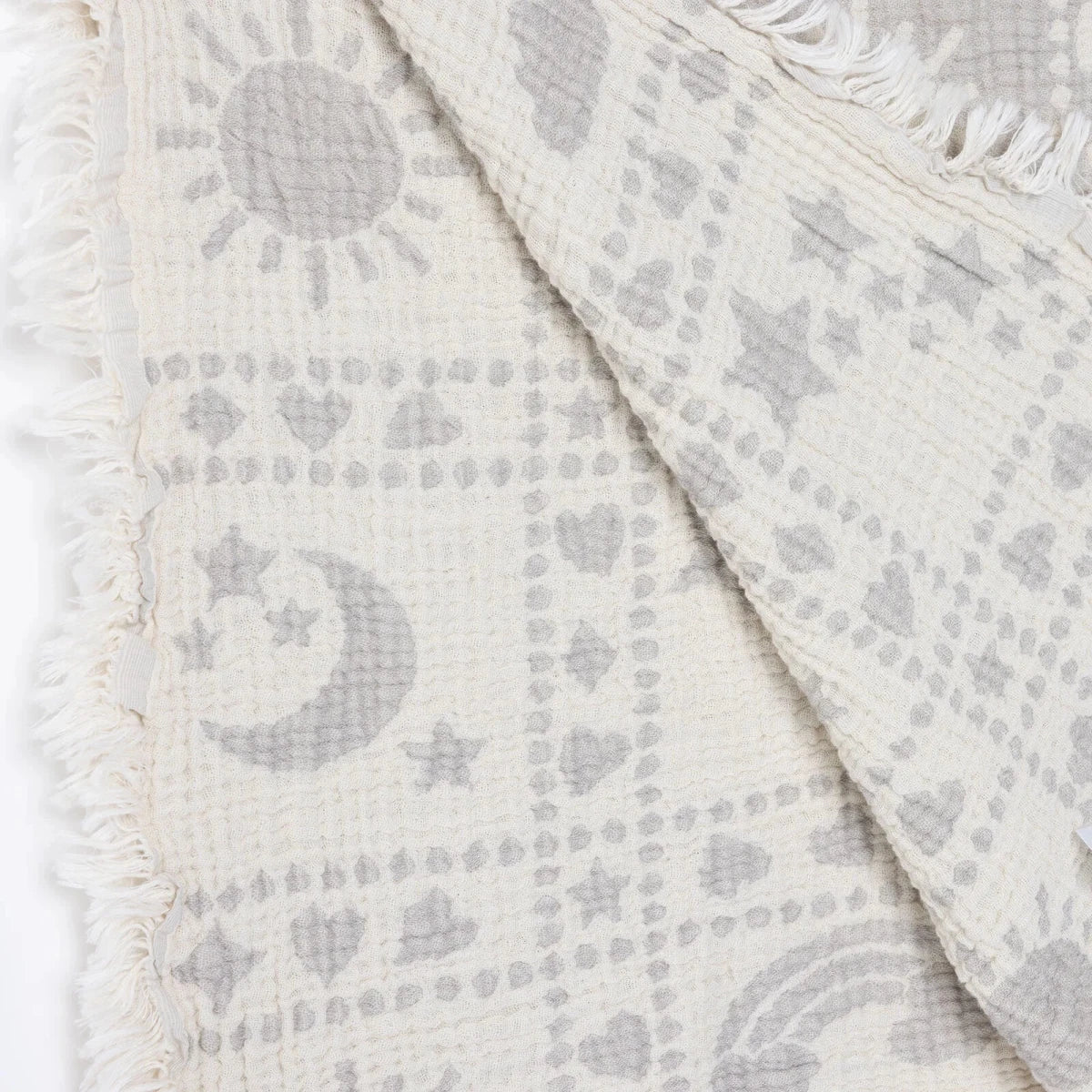 Mollia Sky Print Muslin Baby Blanket (80 x 100 cm)