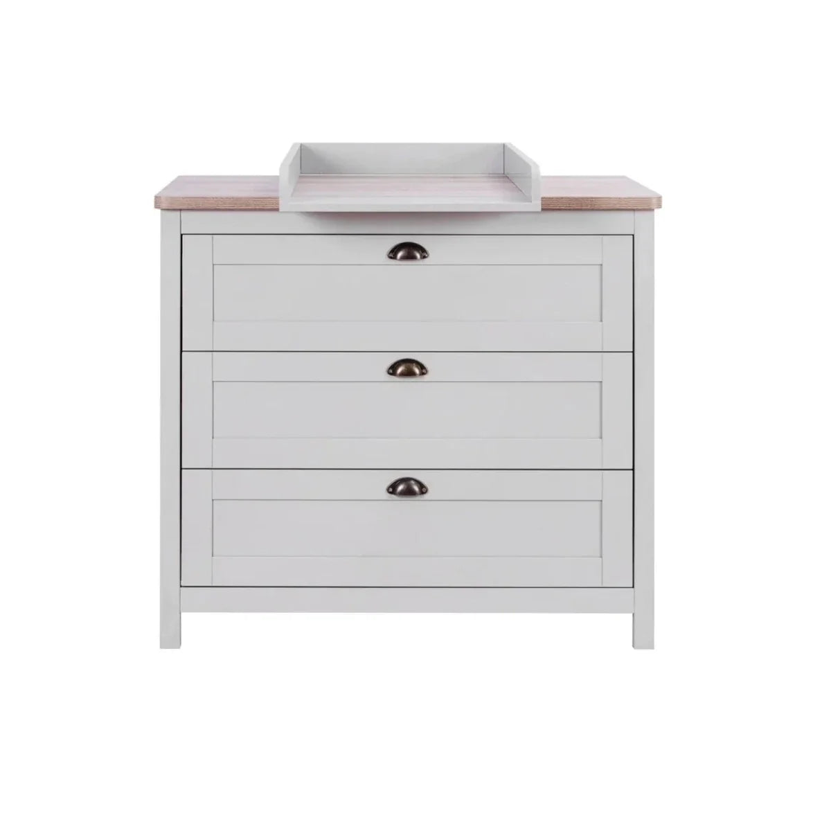 Tutti Bambini Verona 3 pcs Room Set - Dove Grey/Oak
