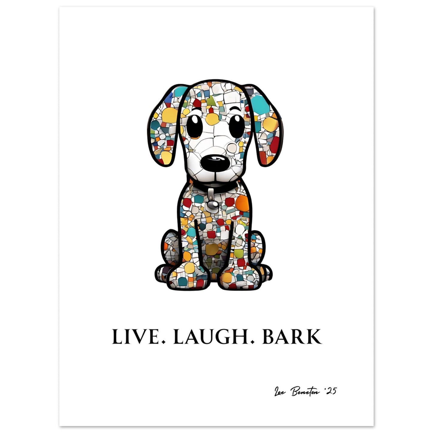 Dog Wall Art  - Live Laugh Bark