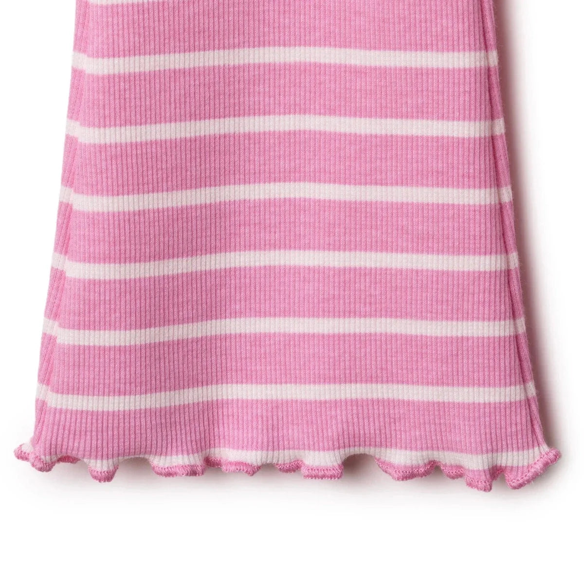 HelloBaby Girls Blouse & Leggings Set Heart Print Ditsy Flower Crew Neck Full Length Short Sleeve - Pink