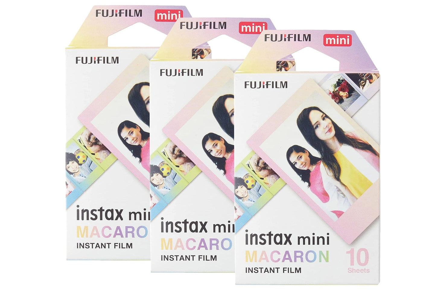 Fujifilm Instax Mini Instant Photo Film - Macaron