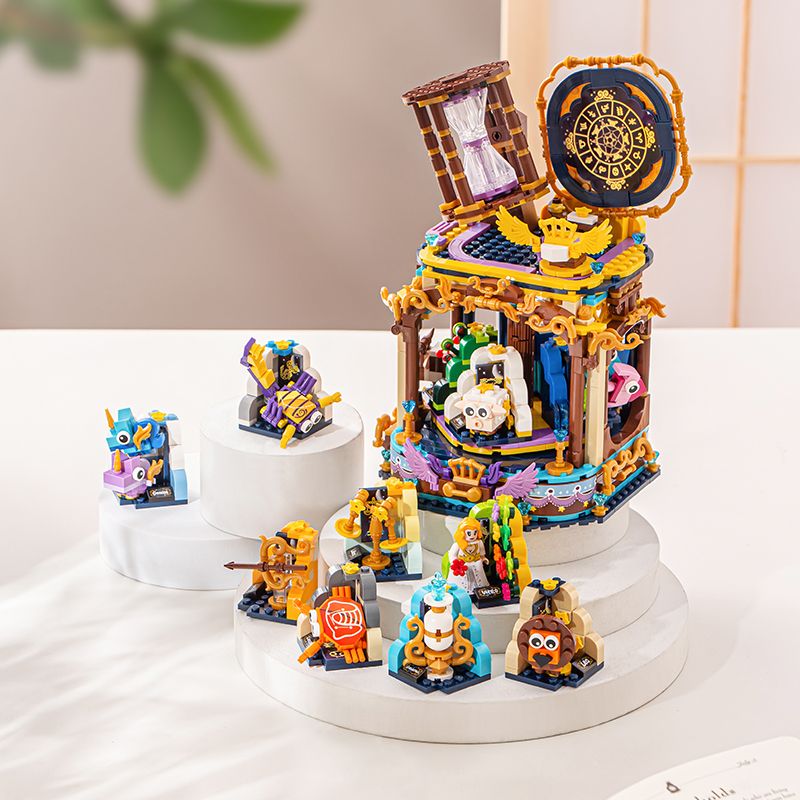LOZ Creative Ideas Zodiac Hourglass 1927