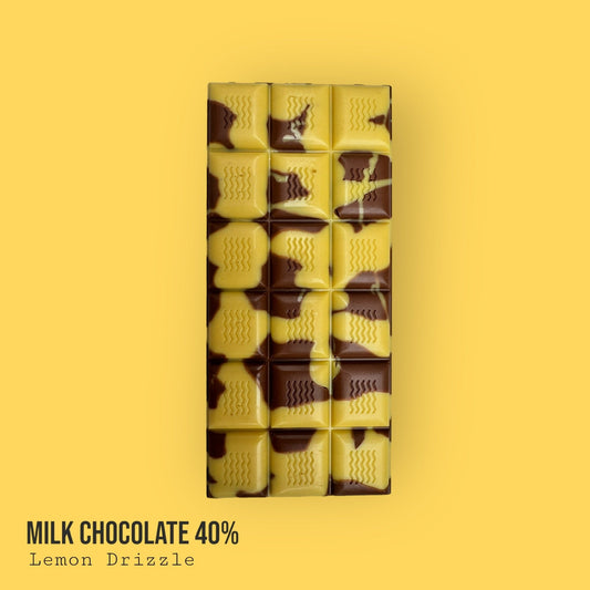 Milk 40% Lemon drizzle bar 110g