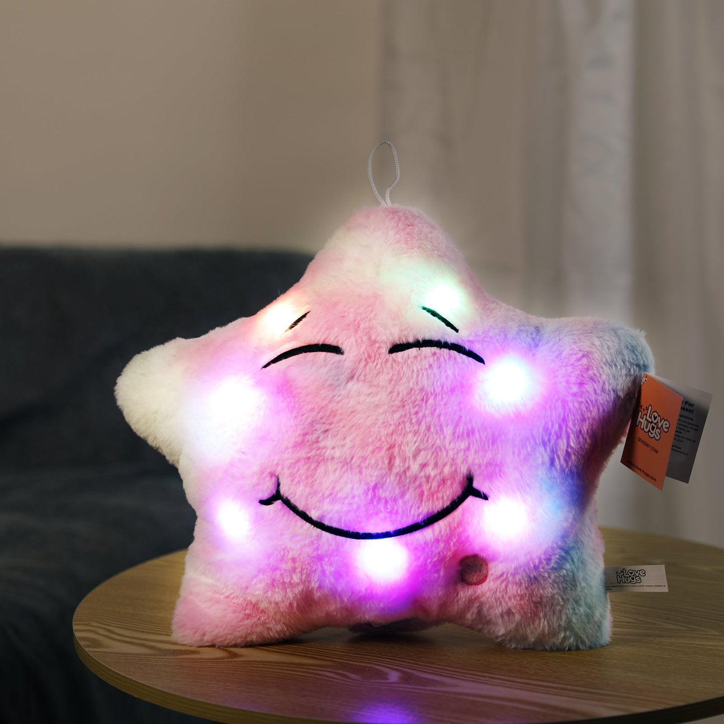 Sensory Star Musical Light Up Plush Toy