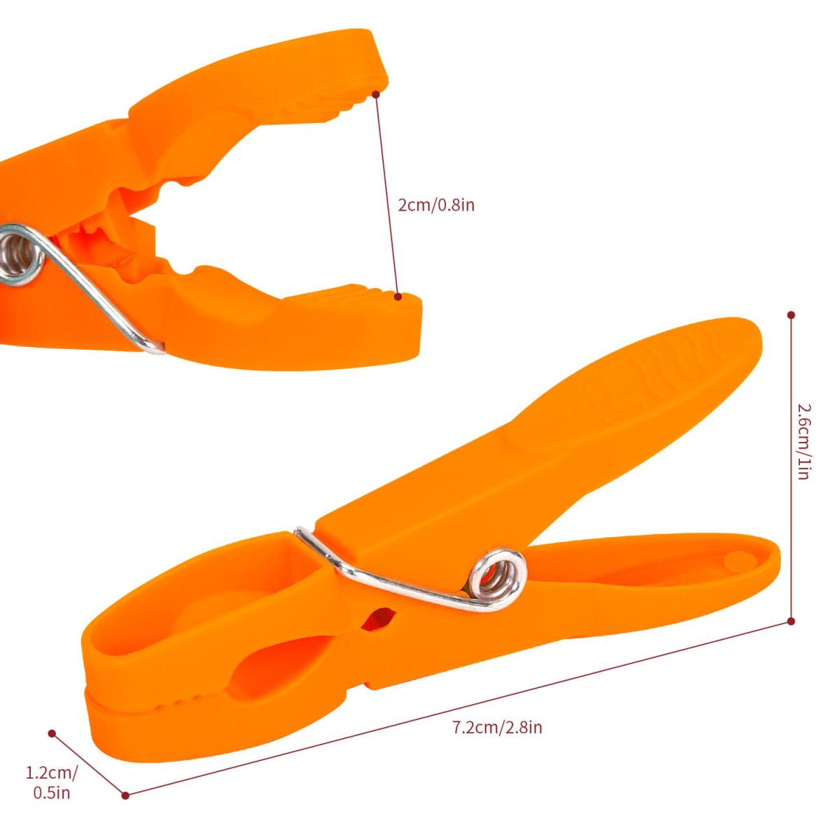 VINSANI 52PK PLASTIC PEGS 1010510
