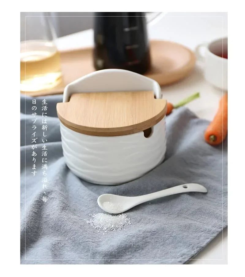 S3541 Eco-Friendly Ceramic Spice Shakers with CE Certification