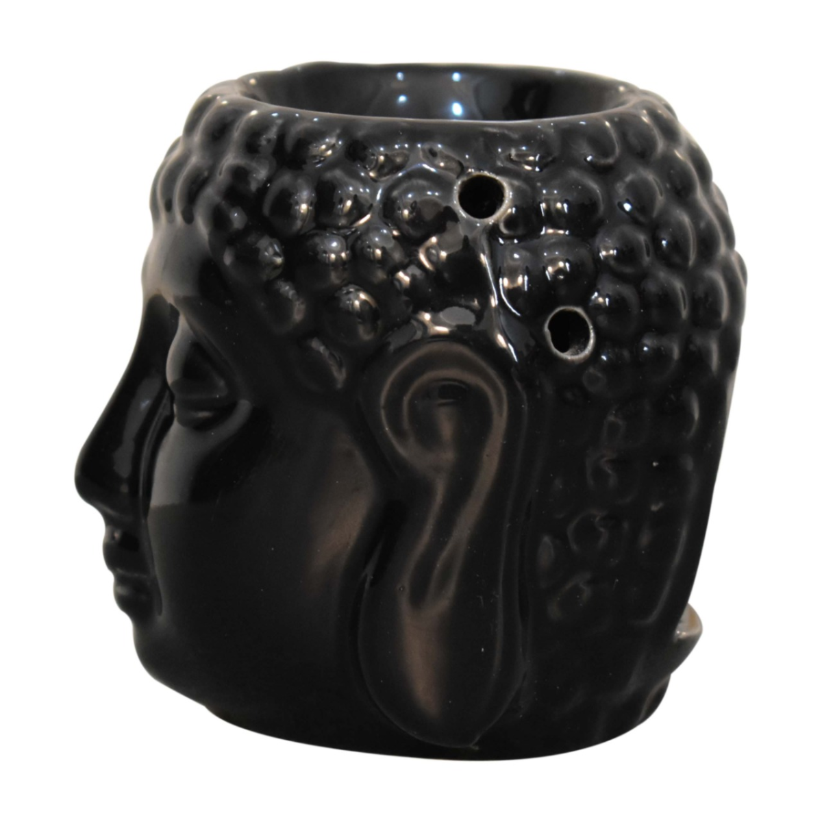 Artisan Furniture Black Buddah Oil Burner (Lotus)