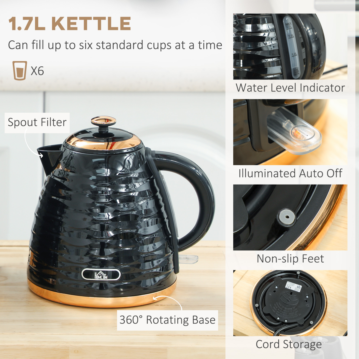 Kettle and Toaster Set