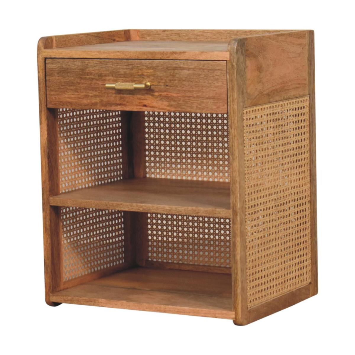 Artisan Furniture Solid Wood Larissa T-Bar Open Bedside