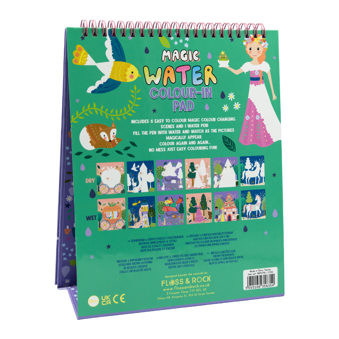 Magic Colour Changing Watercard Easel and Pen - Fairy Tale