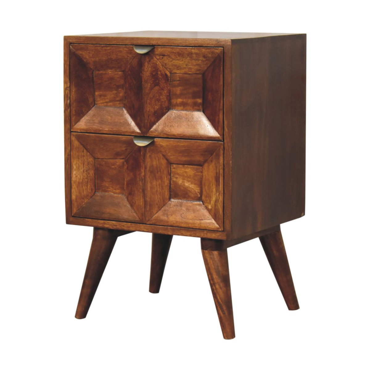 Artisan Furniture Solid Wood Quad Bedside