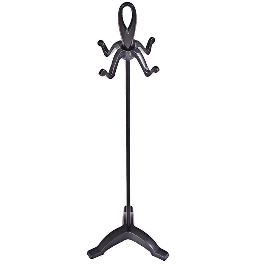 5 Piece High Quality Fire Companion Set Iron Fireplace Fireside Tools