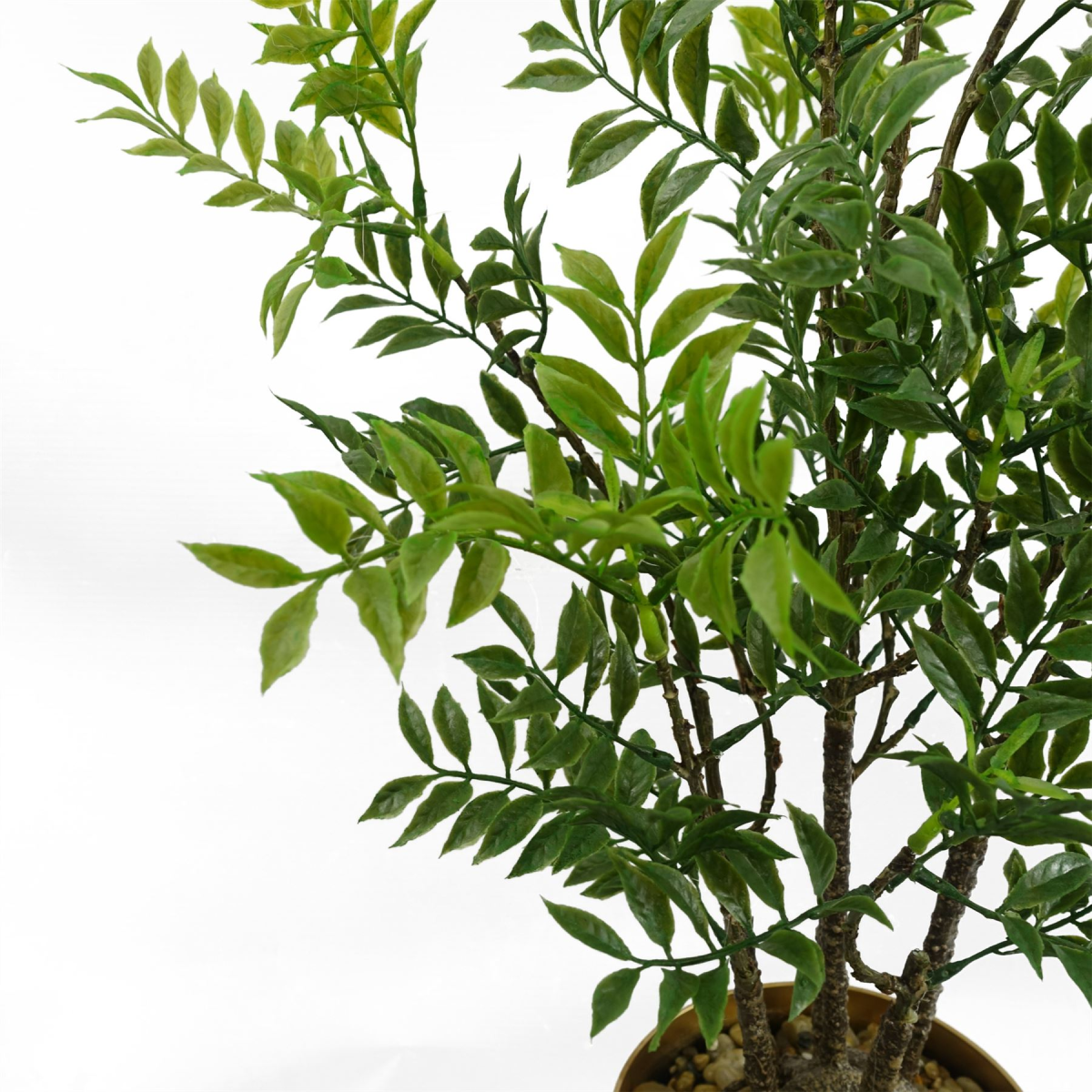 60cm Artificial Nandina Bonsai Ficus Tree