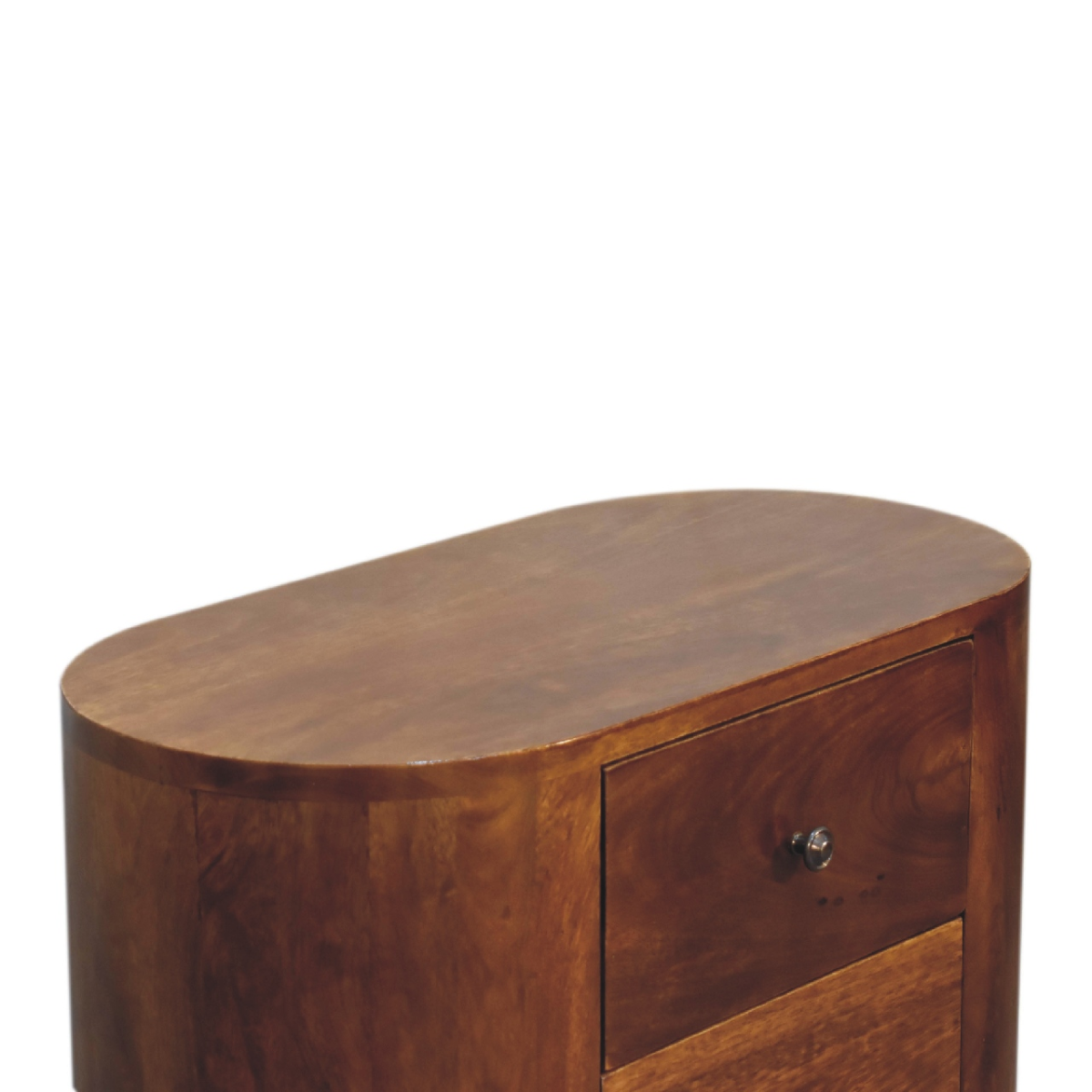Artisan Furniture Solid Mango Wood Mini Chestnut Cabinet