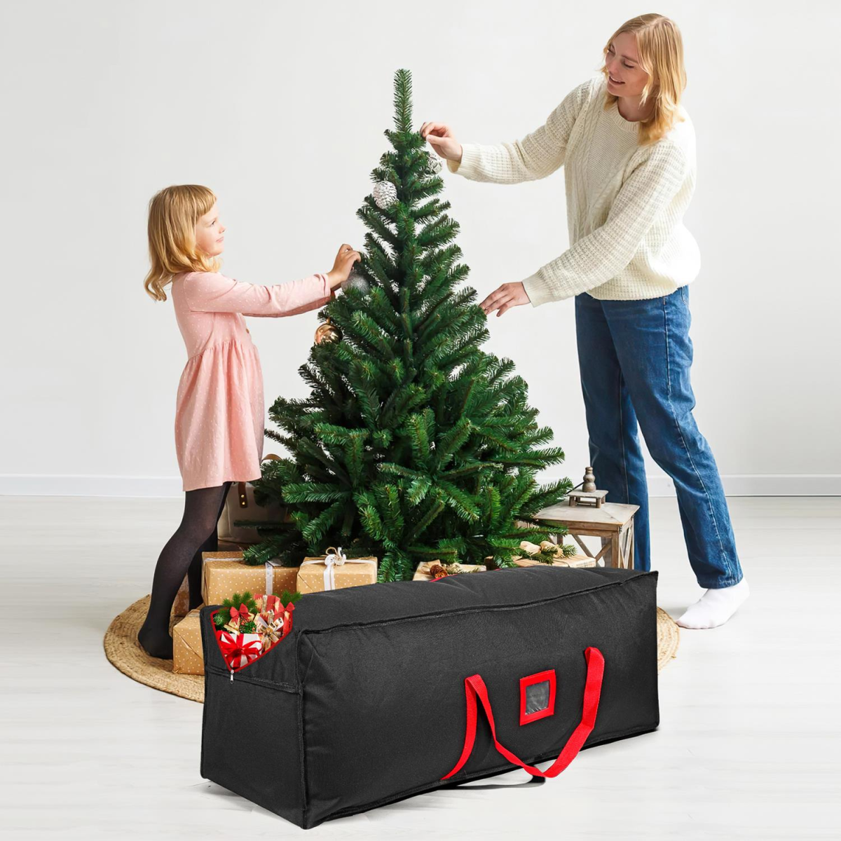 VINSANI BLACK XMAS BAG 1010452