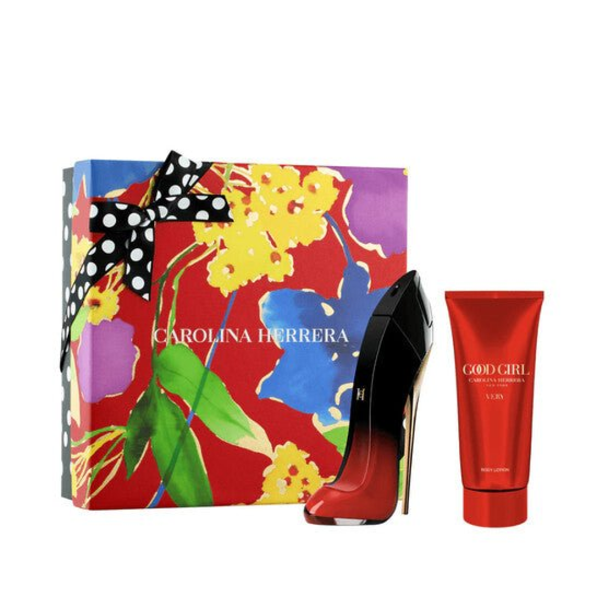 Carolina Herrera Very Good Girl Elixir Gift Set (Eau De Parfum Spray 80ml  Body Lotion 100ml)