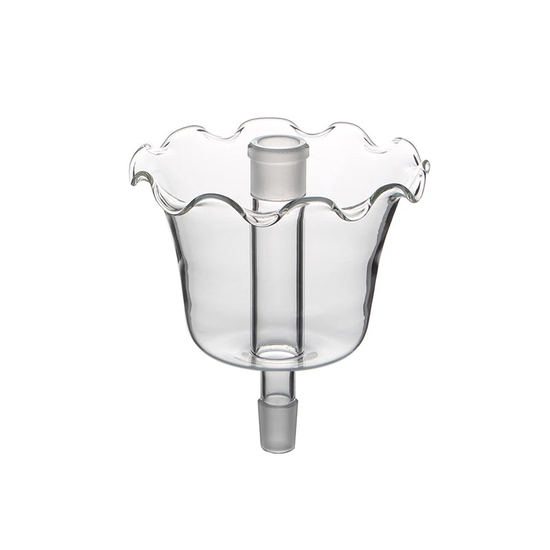 HY Glass Ice Bowl Pre-Cooler - Refreshing Smoke for Shisha Experience