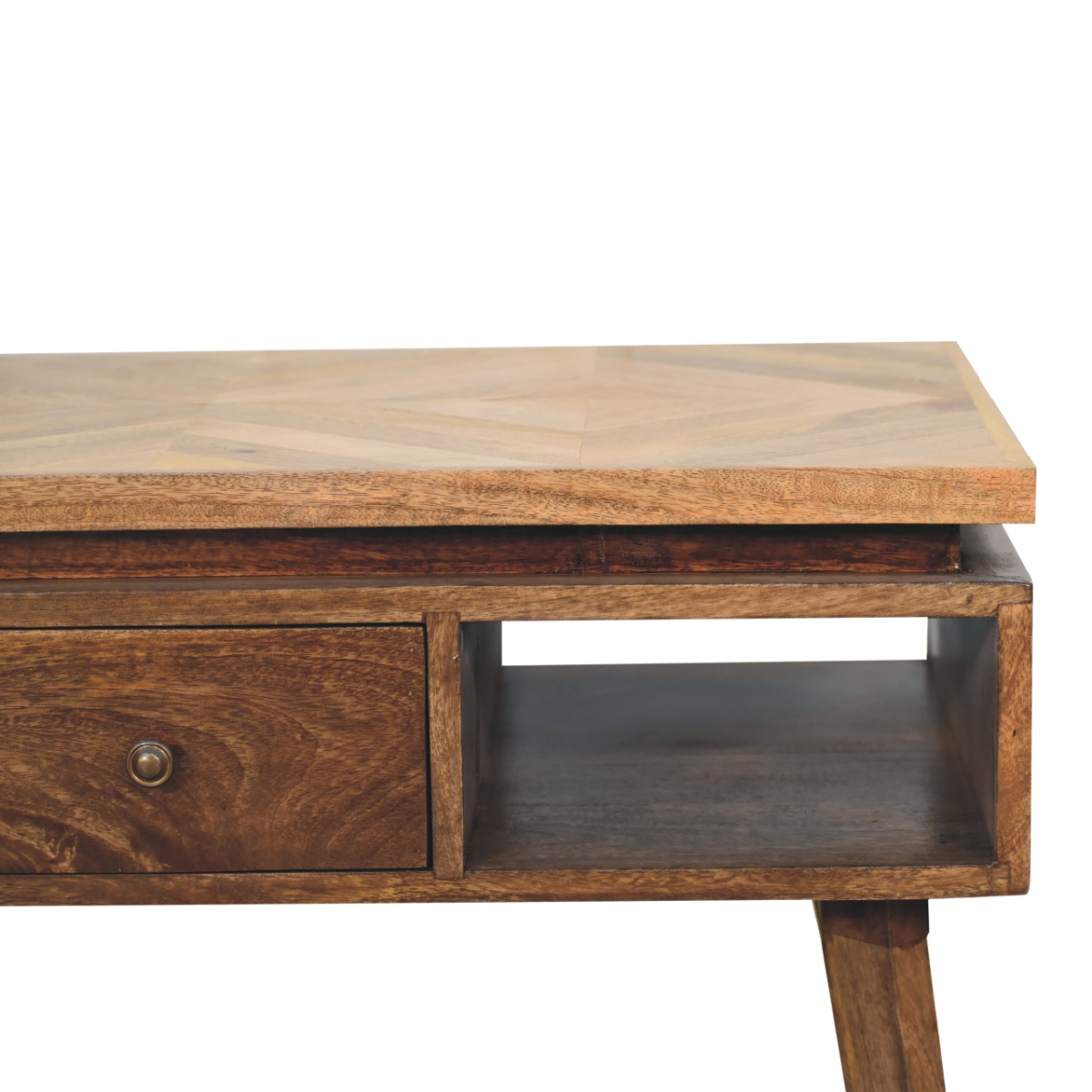 Artisan Furniture Solid Wood Classic Grey Granary Coffee Table
