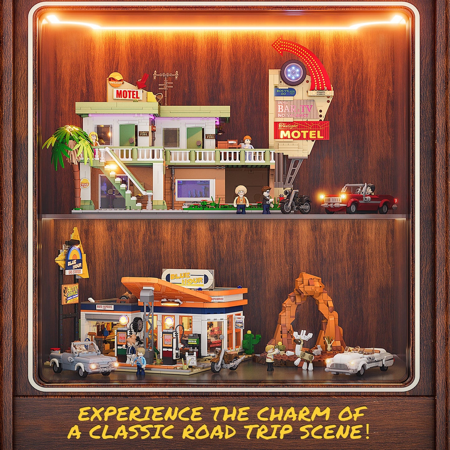 LUMIBRICKS - FUNWHOLE Gas Station F9065