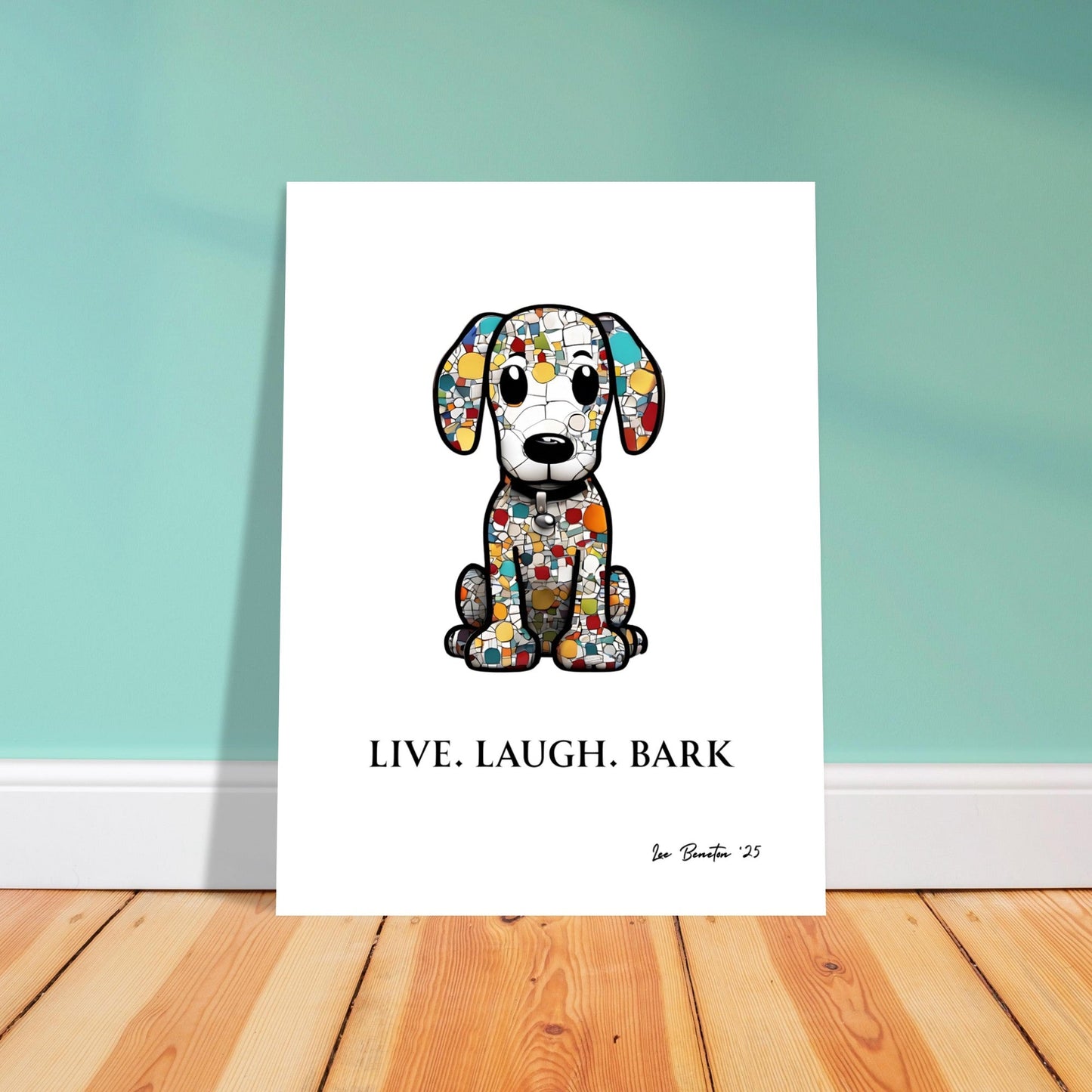 Dog Wall Art  - Live Laugh Bark