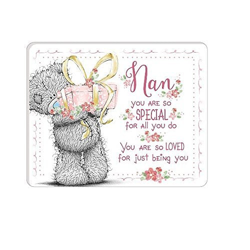Special Nan Me to You Bear Plaque