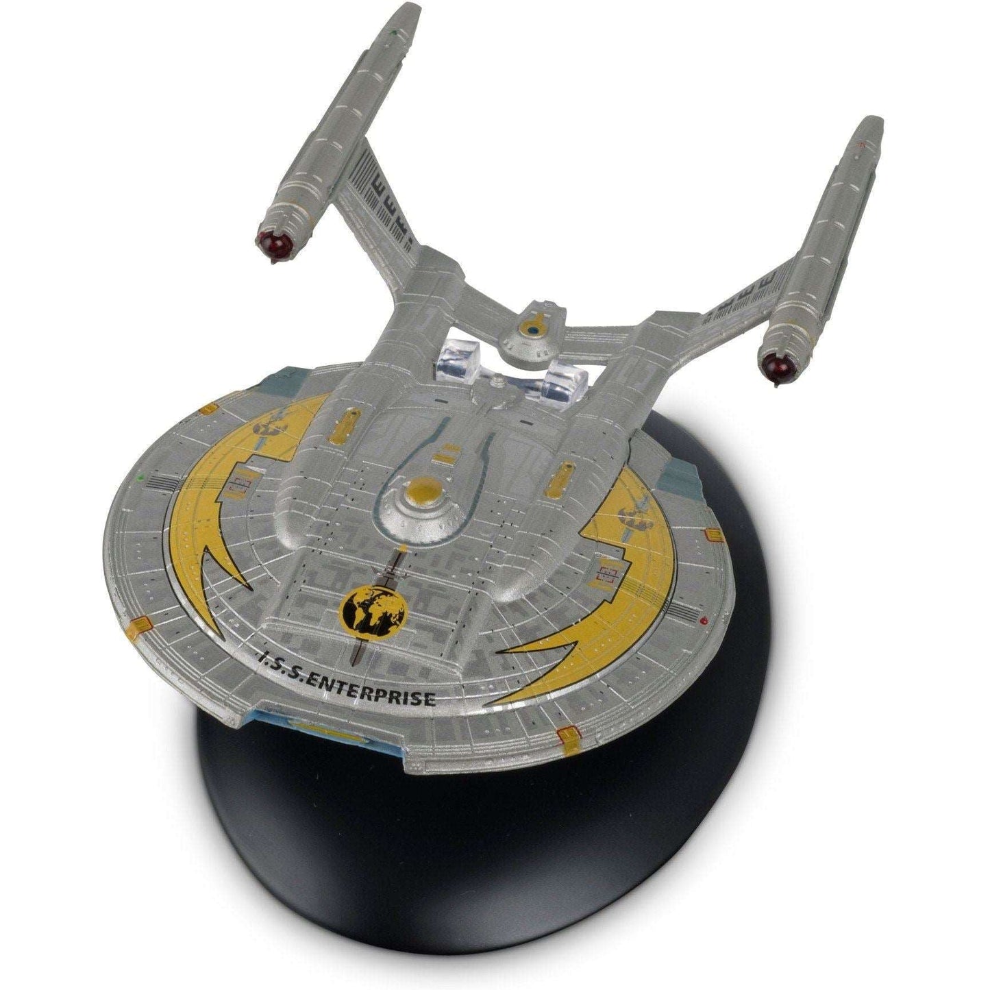 #02 I.S.S. Enterprise NX-01 Mirror Universe Model Die Cast Ship BONUS ISSUE M2 (Eaglemoss / Star Trek)