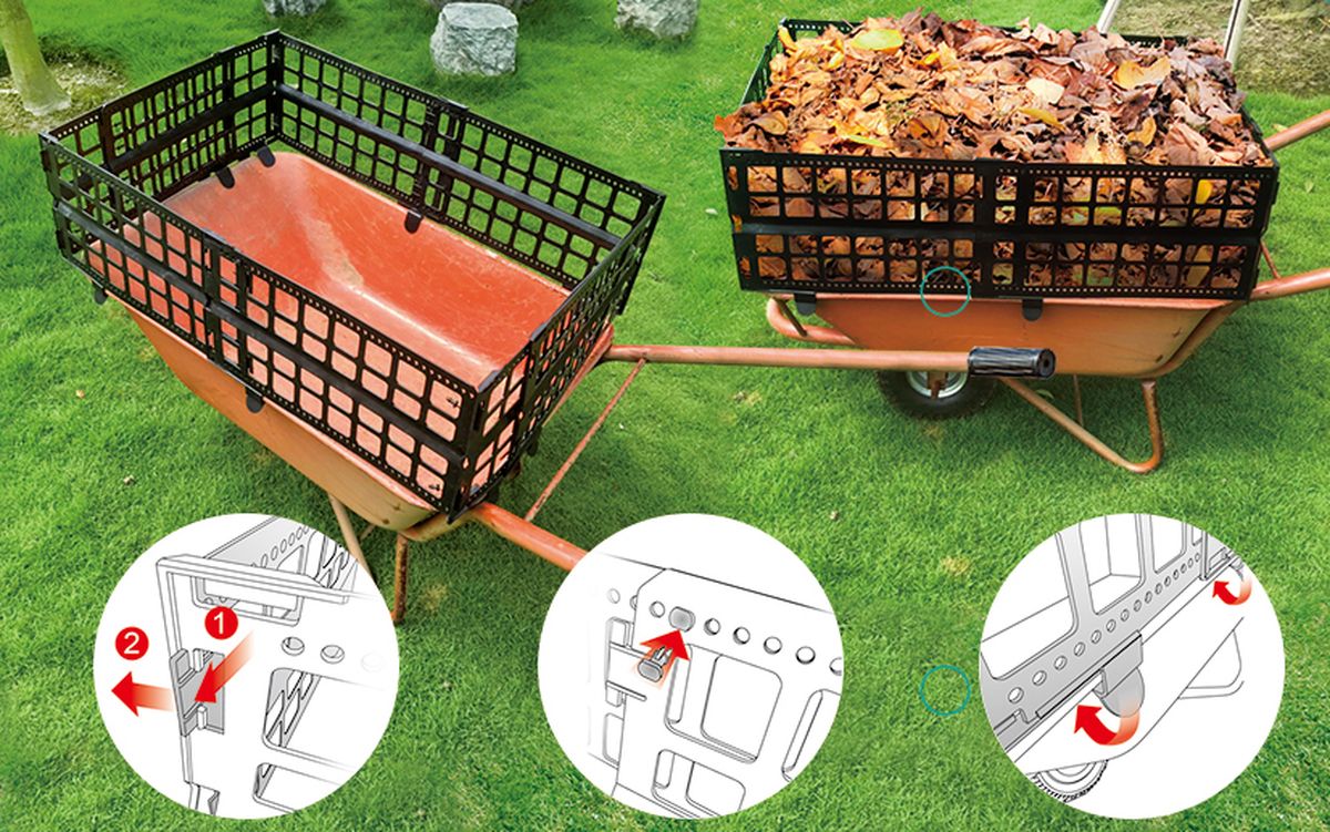 Wheel Barrow Heightening Barrier
